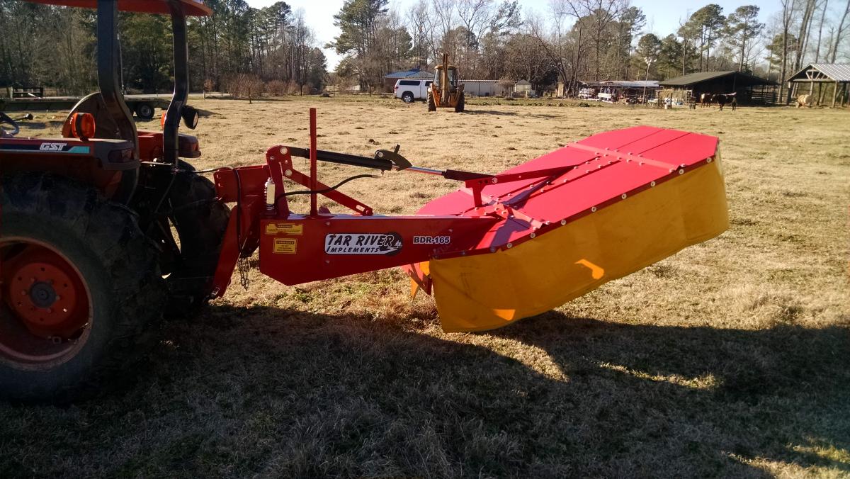 Tar River Drum Mower Belco Resources Equipment